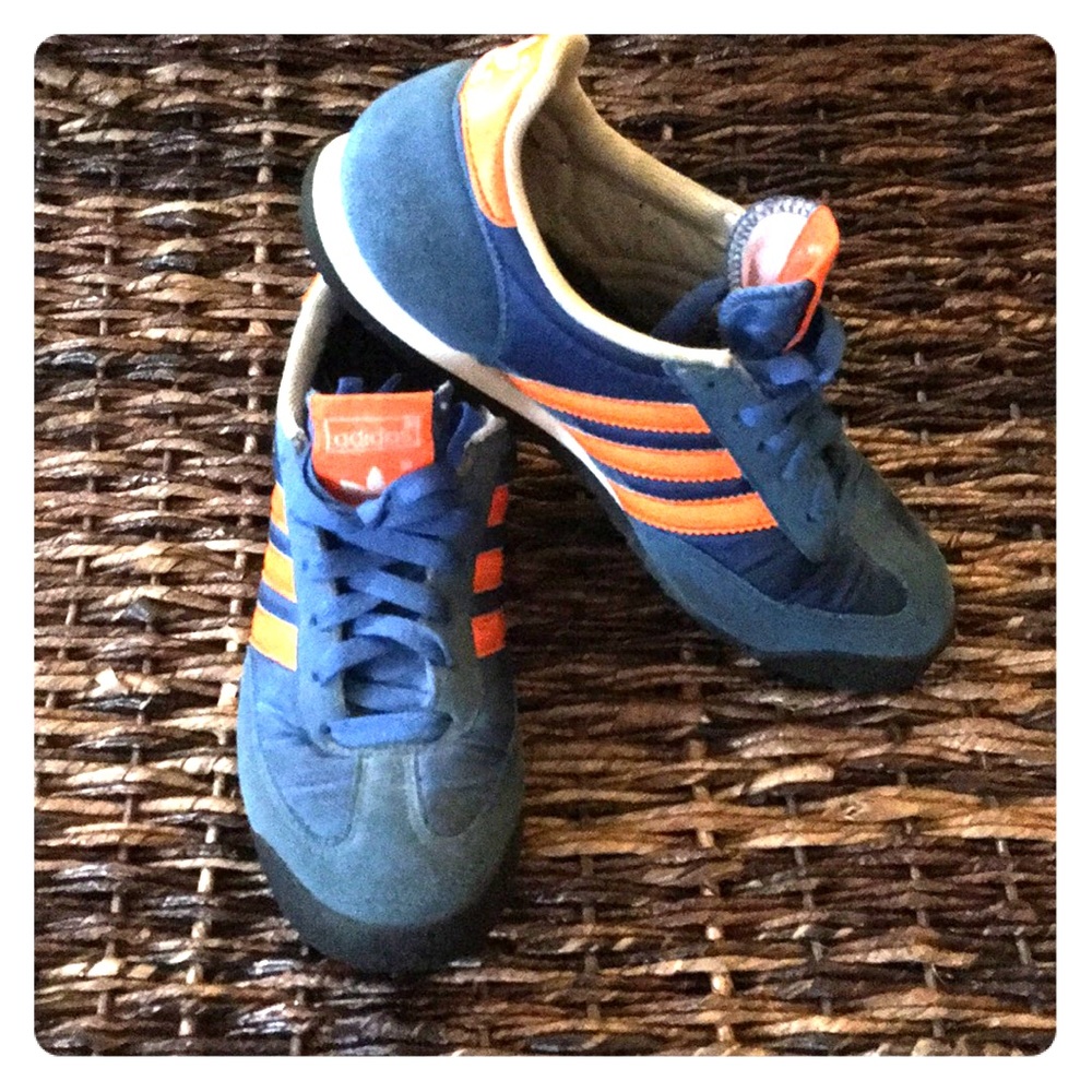 Adidas Dragon blue/orange sneakers